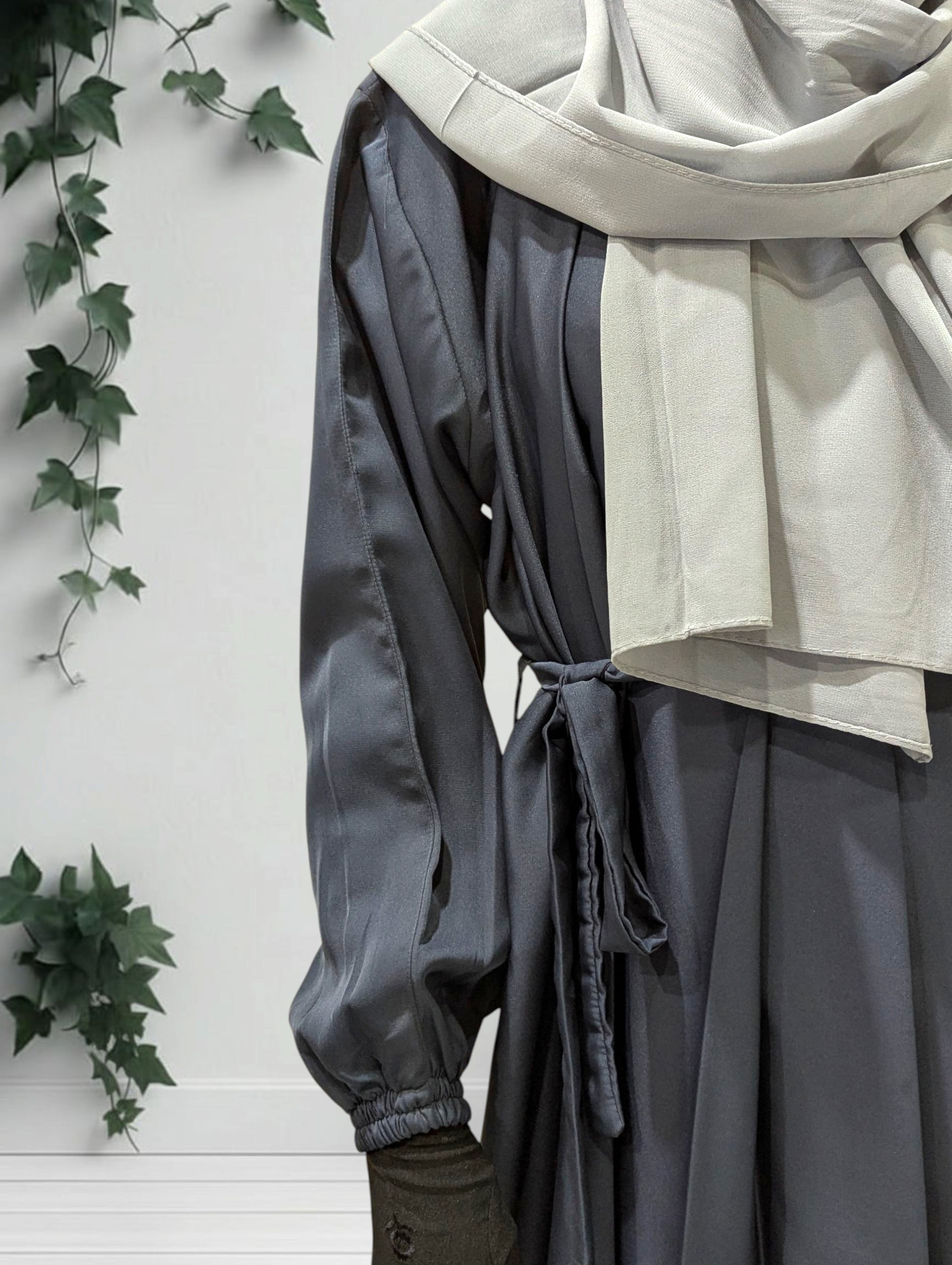 Grey Grace Abaya